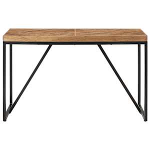 Jídelní stůl 120 x 60 x 76 cm masivní akácie a mangovník - obrázek 2