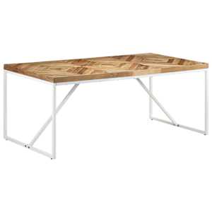 vidaXL s&ouml;&ouml;gilaud, 180 x 90 x 76 cm, akaatsia- ja mangopuit