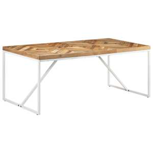 Jídelní stůl 180 x 90 x 76 cm masivní akácie a mangovník - obrázek 8
