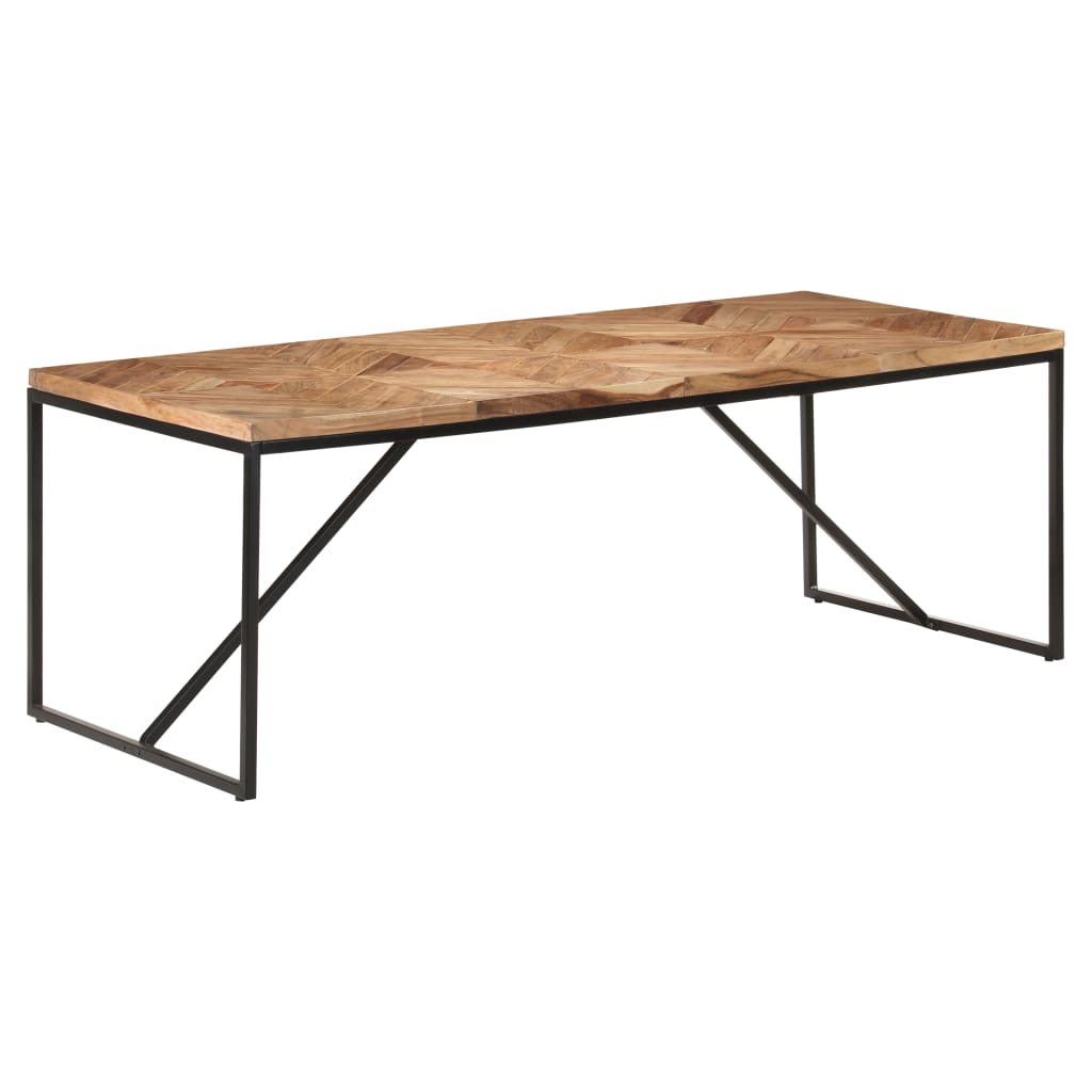 

vidaXL Dining Table 78.7"x35.4"x29.9" Solid Acacia and Mango Wood