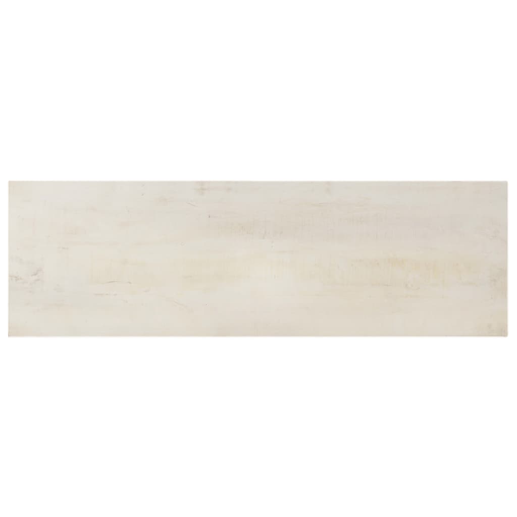 Thumbnail - vidaXL Konsolentisch Weiß 115x35x77 cm Raues Mangoholz