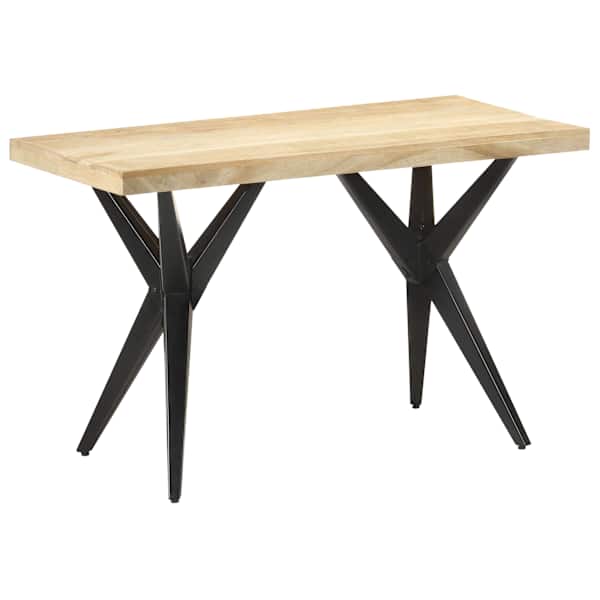 vidaXL s&ouml;&ouml;gilaud, 120 x 60 x 76 cm, toekas mangopuit