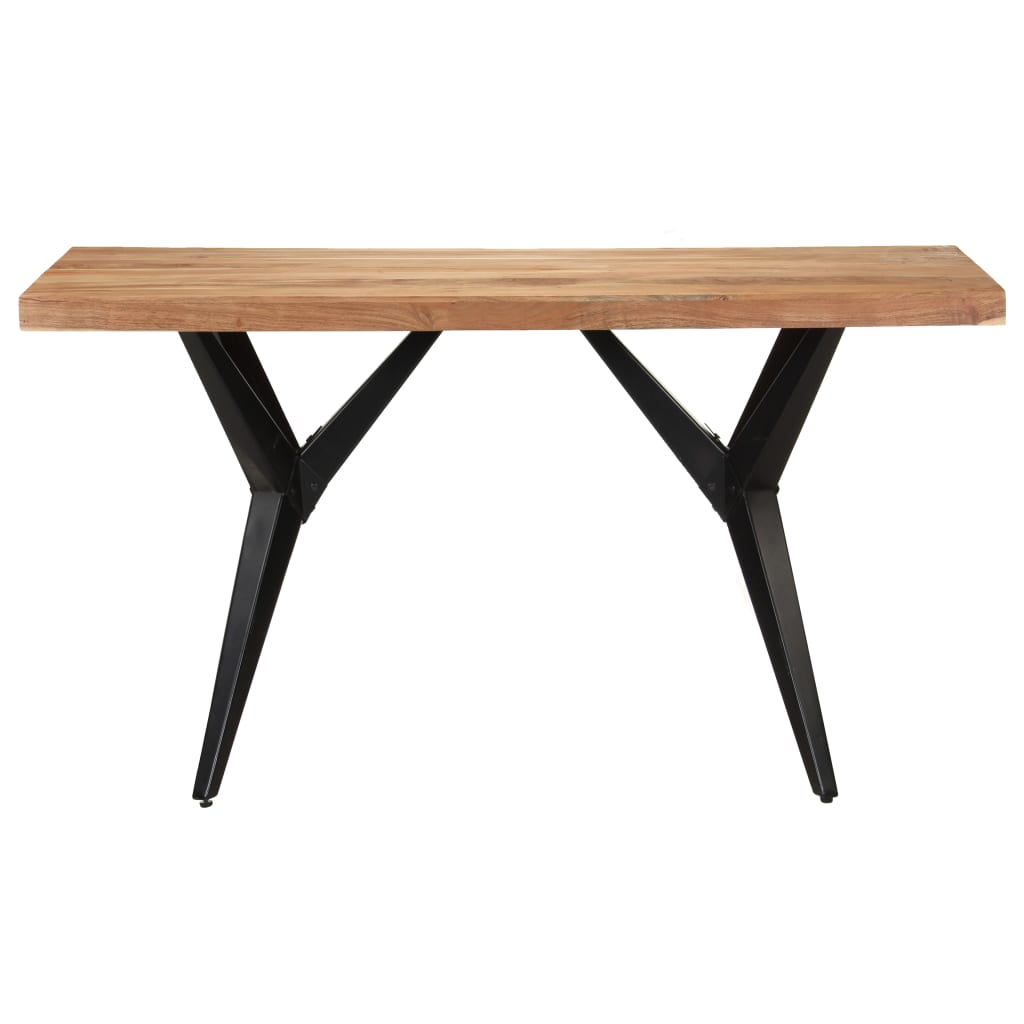 

vidaXL Eettafel 140x70x76 cm massief acaciahout