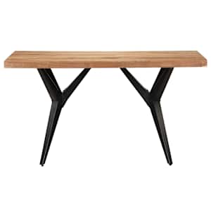 vidaXL Esstisch 140x70x76 cm Akazie Massivholz