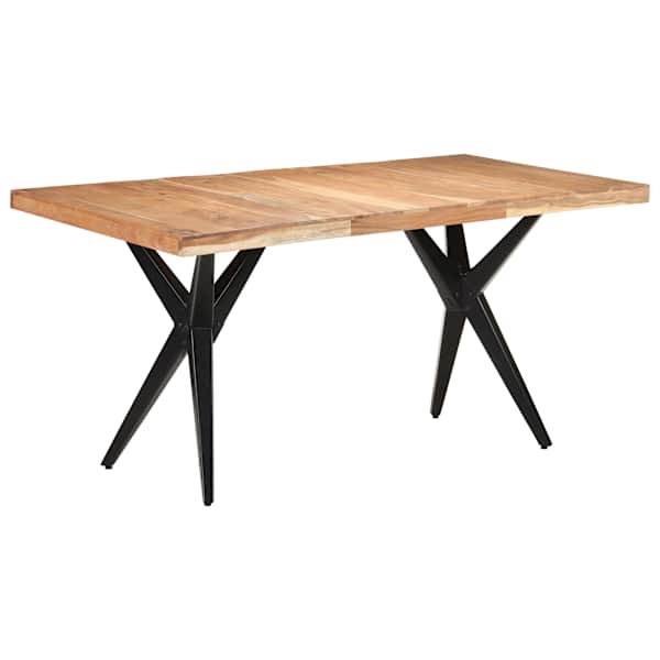 vidaXL s&ouml;&ouml;gilaud, 160 x 80 x 76 cm, toekas akaatsiapuit