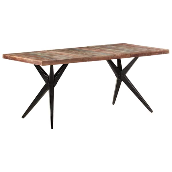vidaXL s&ouml;&ouml;gilaud, 180 x 90 x 76 cm, taastatud puit