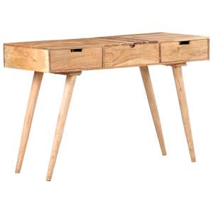 Toaletní stolek se zrcadlem 112 x 45 x 76 cm masivní akácie - obrázek 2