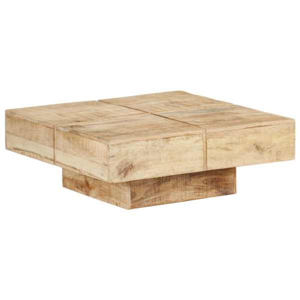 vidaXL kohvilaud 80 x 80 x 28 cm, mangopuit