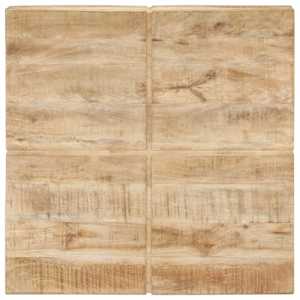 Konferenční stolek 80 x 80 x 28 cm masivní mangovníkové dřevo - obrázek 4