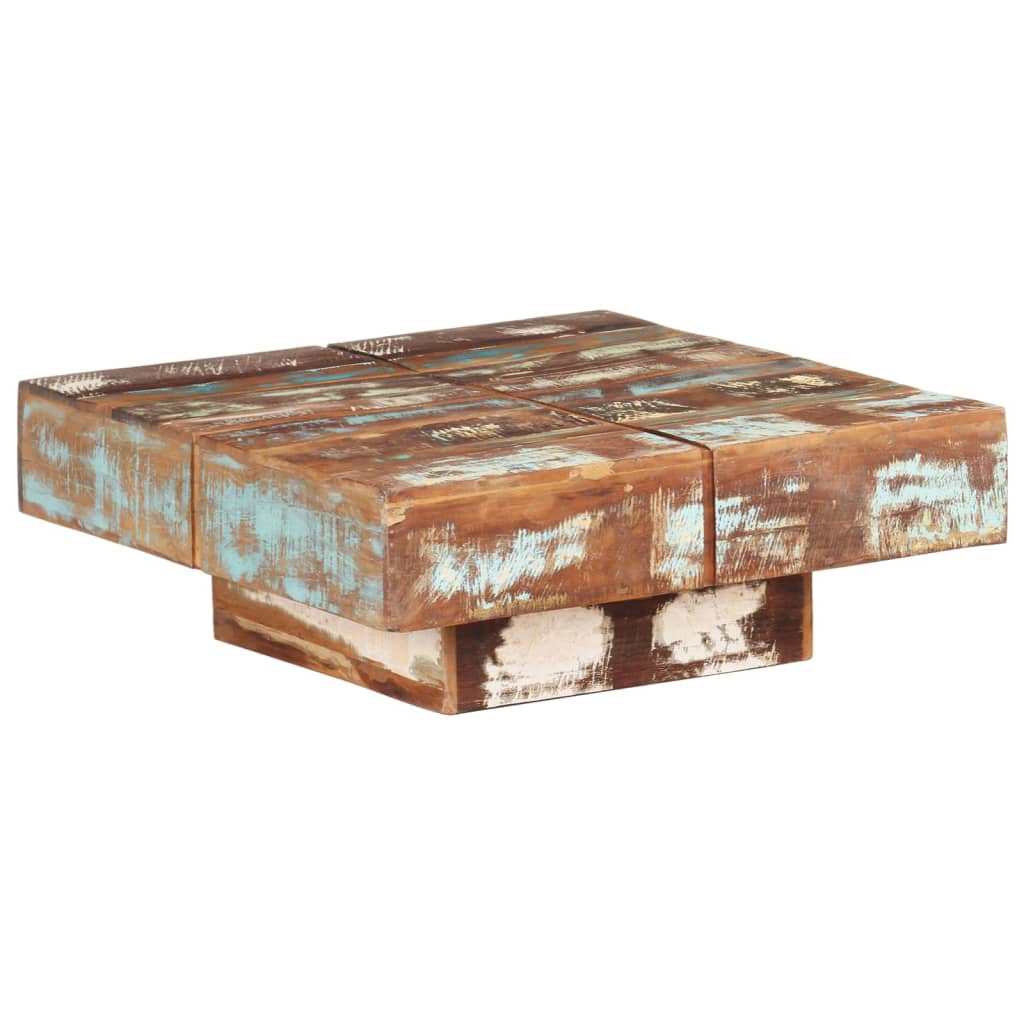 Coffee Table 80x80x28 Cm Solid Reclaimed Wood VidaXL 20 width=274