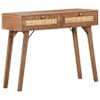 vidaXL konsoollaud, 100 x 35 x 76 cm, toekas mangopuit