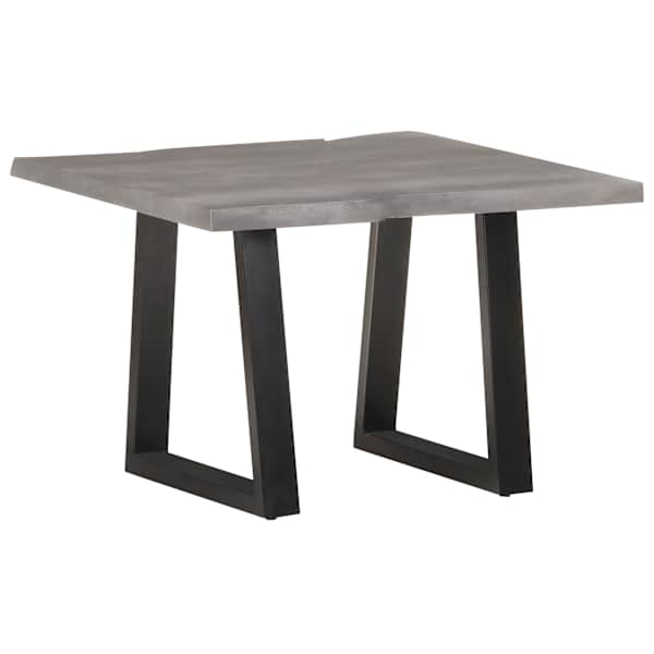 vidaXL kohvilaud naturaalsete servadega 60x60x40 cm akaatsiapuit