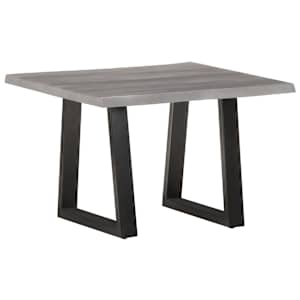 Konferenční stolek s živou hranou 60x60x40 cm masivní akácie - obrázek 11