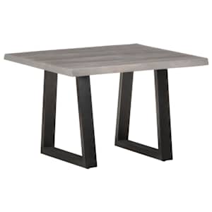Konferenční stolek s živou hranou 60x60x40 cm masivní akácie - obrázek 8