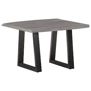Konferenční stolek s živou hranou 60x60x40 cm masivní akácie - obrázek 10