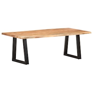 Konferenční stolek s živou hranou 115x60x40 cm masivní akácie - obrázek 1