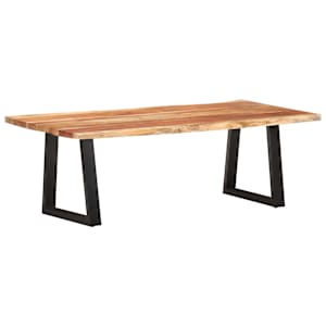 Konferenční stolek s živou hranou 115x60x40 cm masivní akácie - obrázek 9