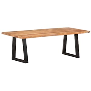 Konferenční stolek s živou hranou 115x60x40 cm masivní akácie - obrázek 10