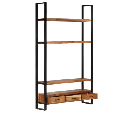 vidaXL Biblioth&egrave;que 118x30x200 cm Bois d'acacia massif