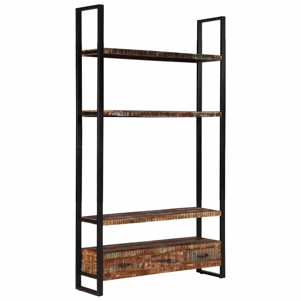 vidaXL Bibliotecă, 118x30x200 cm, lemn masiv de acacia