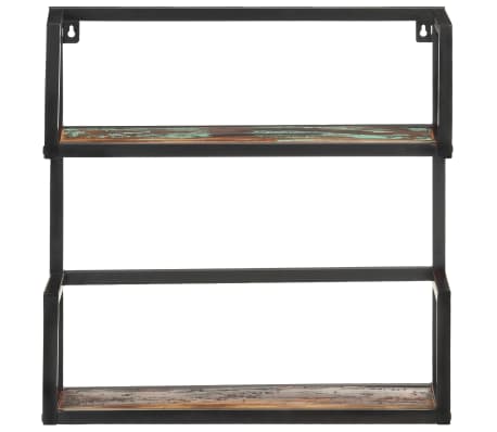 vidaXL Sieninė lentyna, 90x20x60cm, perdirbtos medienos masyvas