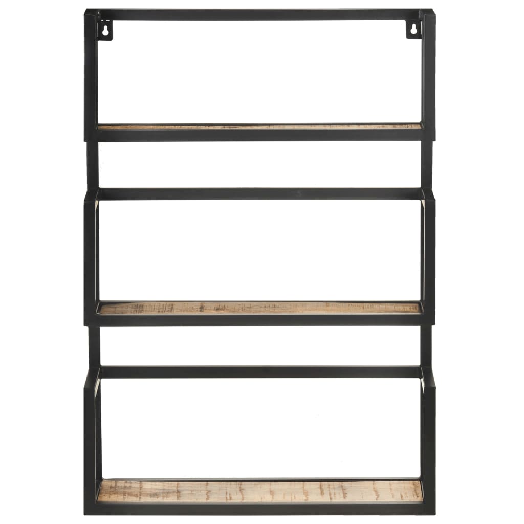 

vidaXL Wandrek 60x20x85 cm ruw mangohout