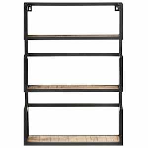 vidaXL Wandrek 60x20x85 cm ruw mangohout