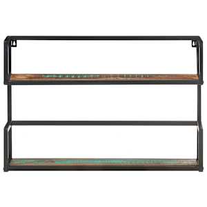 vidaXL &Eacute;tag&egrave;re murale 60x20x60 cm Bois de r&eacute;cup&eacute;ration massif
