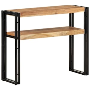 vidaXL konsoollaud, 90 x 30 x 75 cm, akaatsiapuit