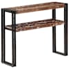 vidaXL konsoollaud, 90 x 30 x 75 cm, taastatud puit