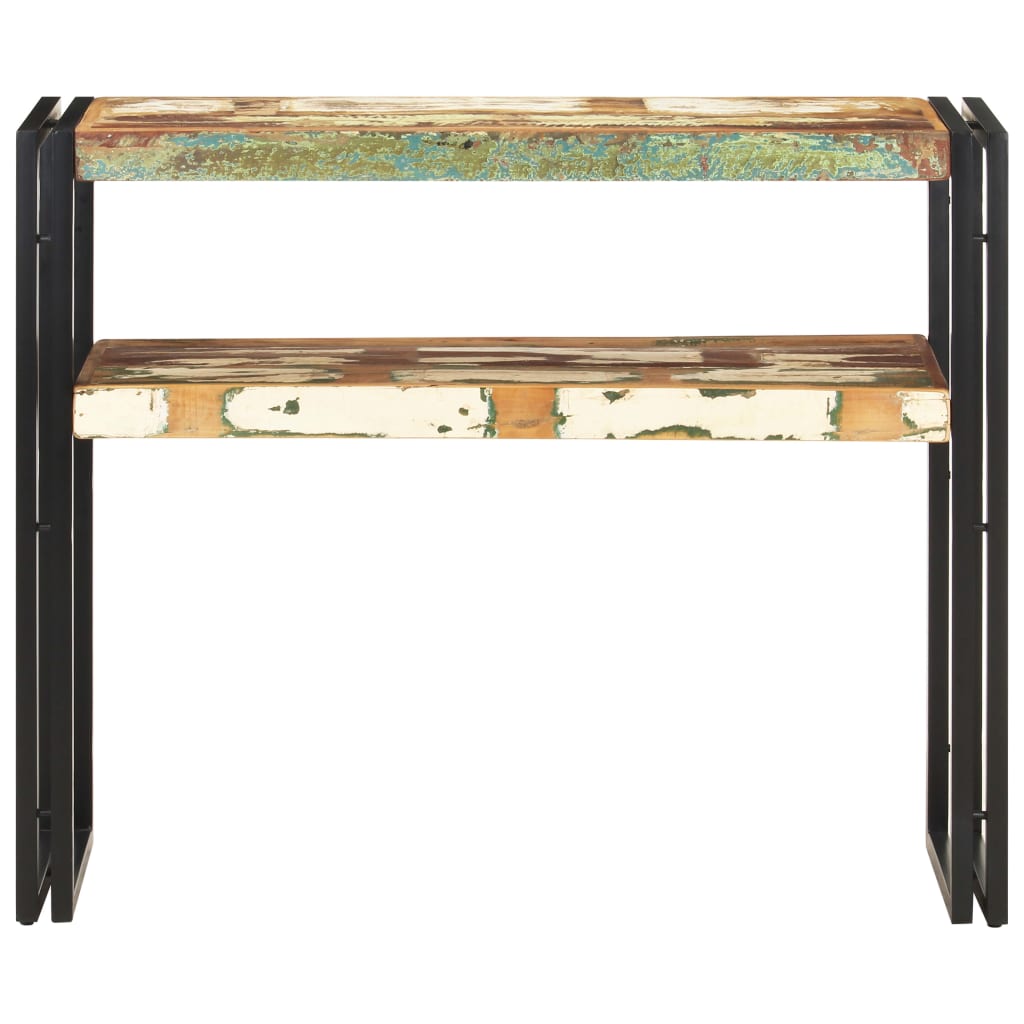 vidaXL Console Table 90x30x75 cm Solid Reclaimed Wood