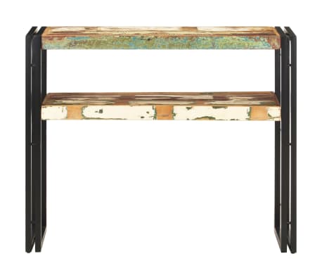 vidaXL Console Table 90x30x75 cm Solid Reclaimed Wood