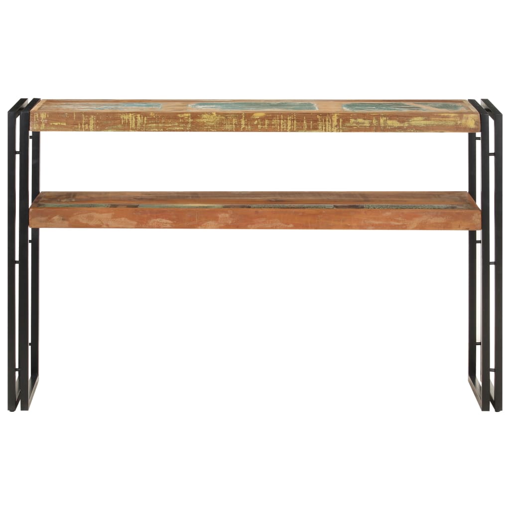 vidaXL Console Table 120x30x75 cm Solid Reclaimed Wood