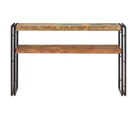 vidaXL Console Table 120x30x75 cm Solid Reclaimed Wood