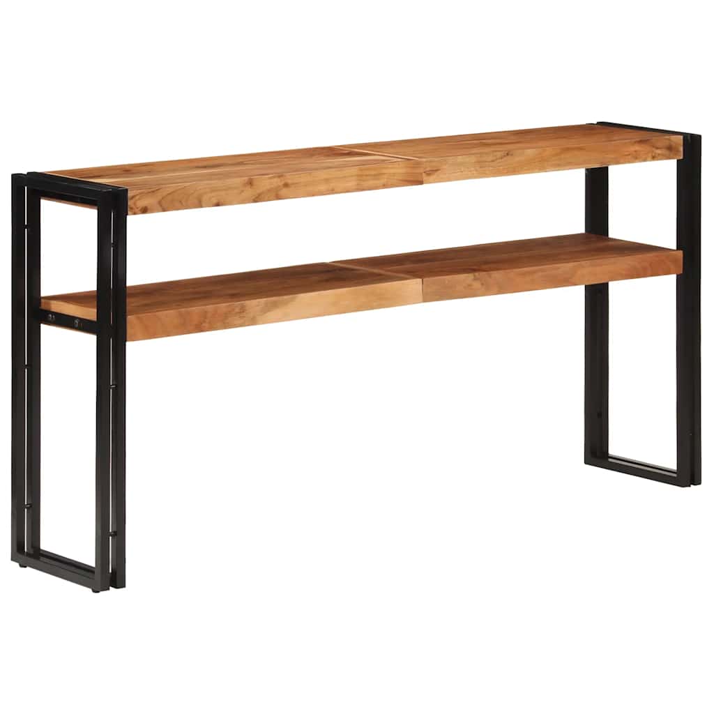 vidaXL Masă consolă, 150x30x75 cm, lemn masiv de acacia