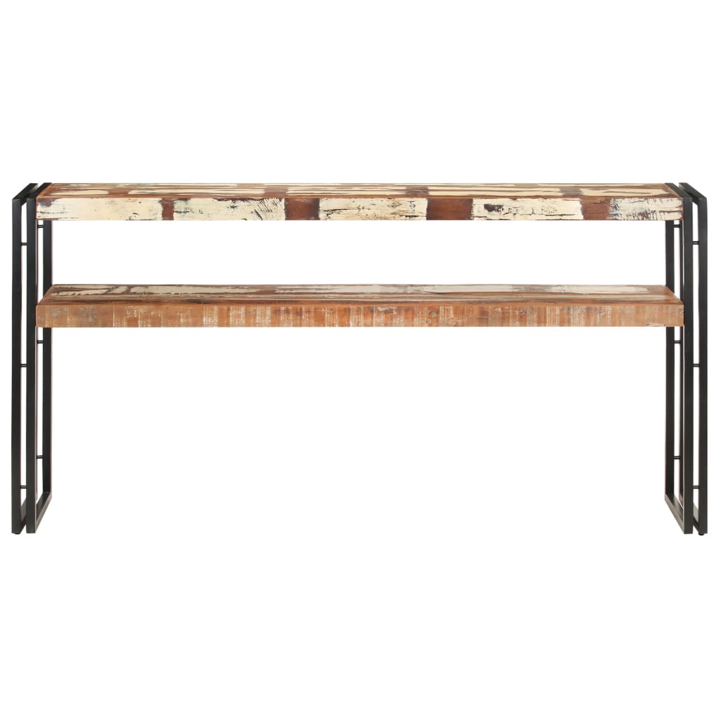 vidaXL Console Table 150x30x75 cm Solid Reclaimed Wood