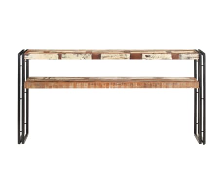 vidaXL Console Table 150x30x75 cm Solid Reclaimed Wood