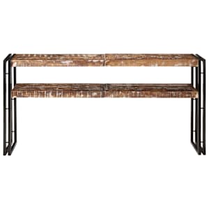 Konzolový stolek 150 x 30 x 75 cm masivní recyklované dřevo - obrázek 4