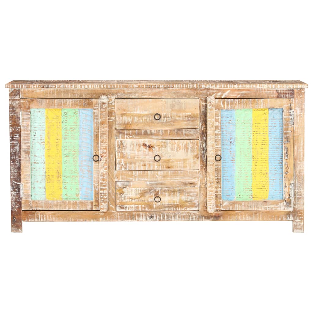 

vidaXL Dressoir 151x40x75 cm ruw acaciahout