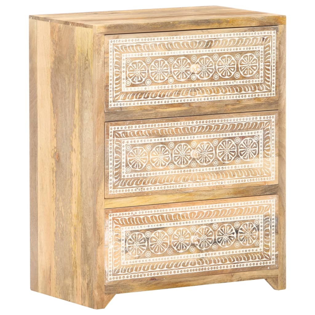 Servantă, 60 x 35 x 75 cm, lemn masiv de mango