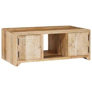 Konferenční stolek 90 x 50 x 35 cm masivní mangovníkové dřevo - obrázek 12