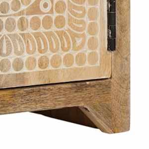 Konferenční stolek 90 x 50 x 35 cm masivní mangovníkové dřevo - obrázek 8
