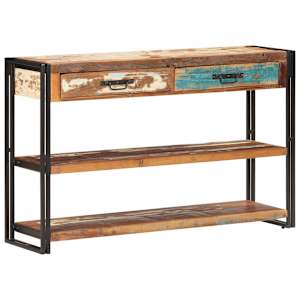 Příborník 120 x 30 x 75 cm masivní recyklované dřevo