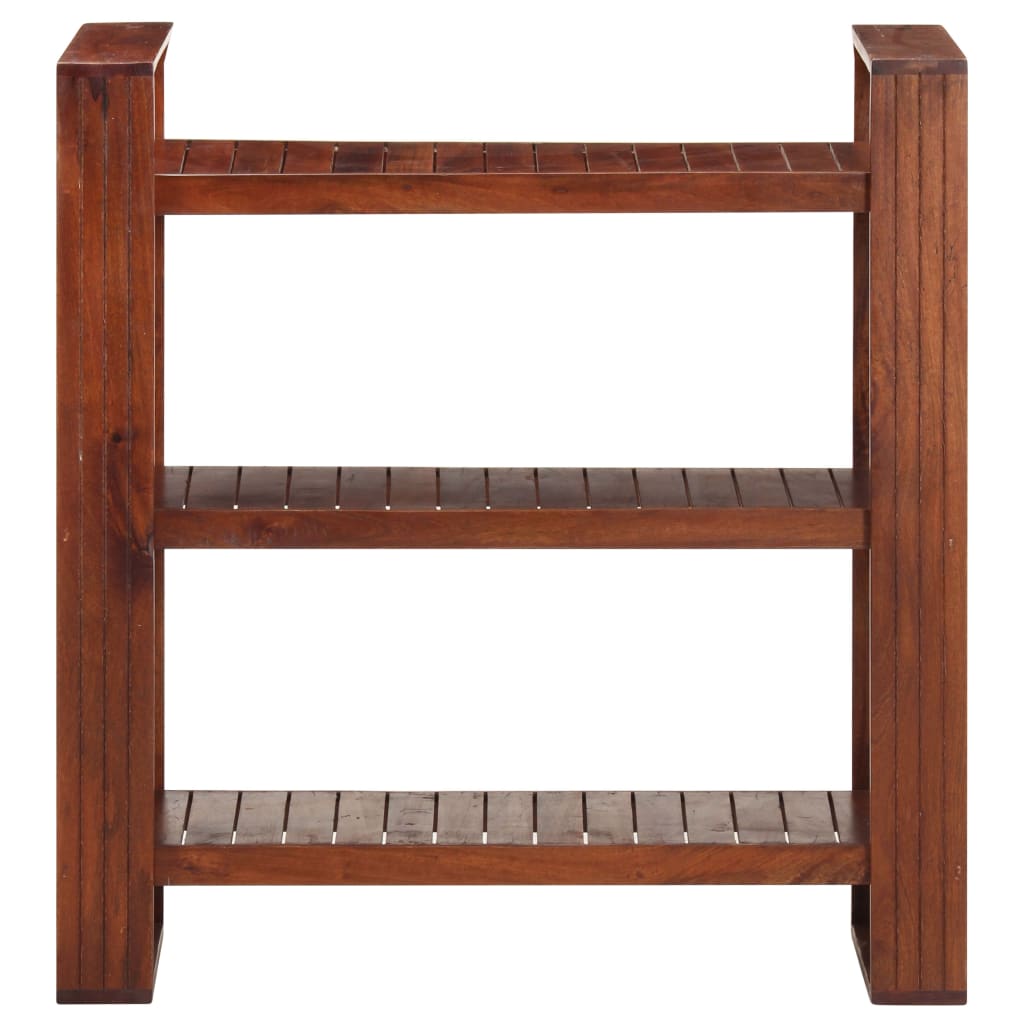 vidaXL Book Cabinet Honey Brown 84x30x90 cm Solid Acacia Wood
