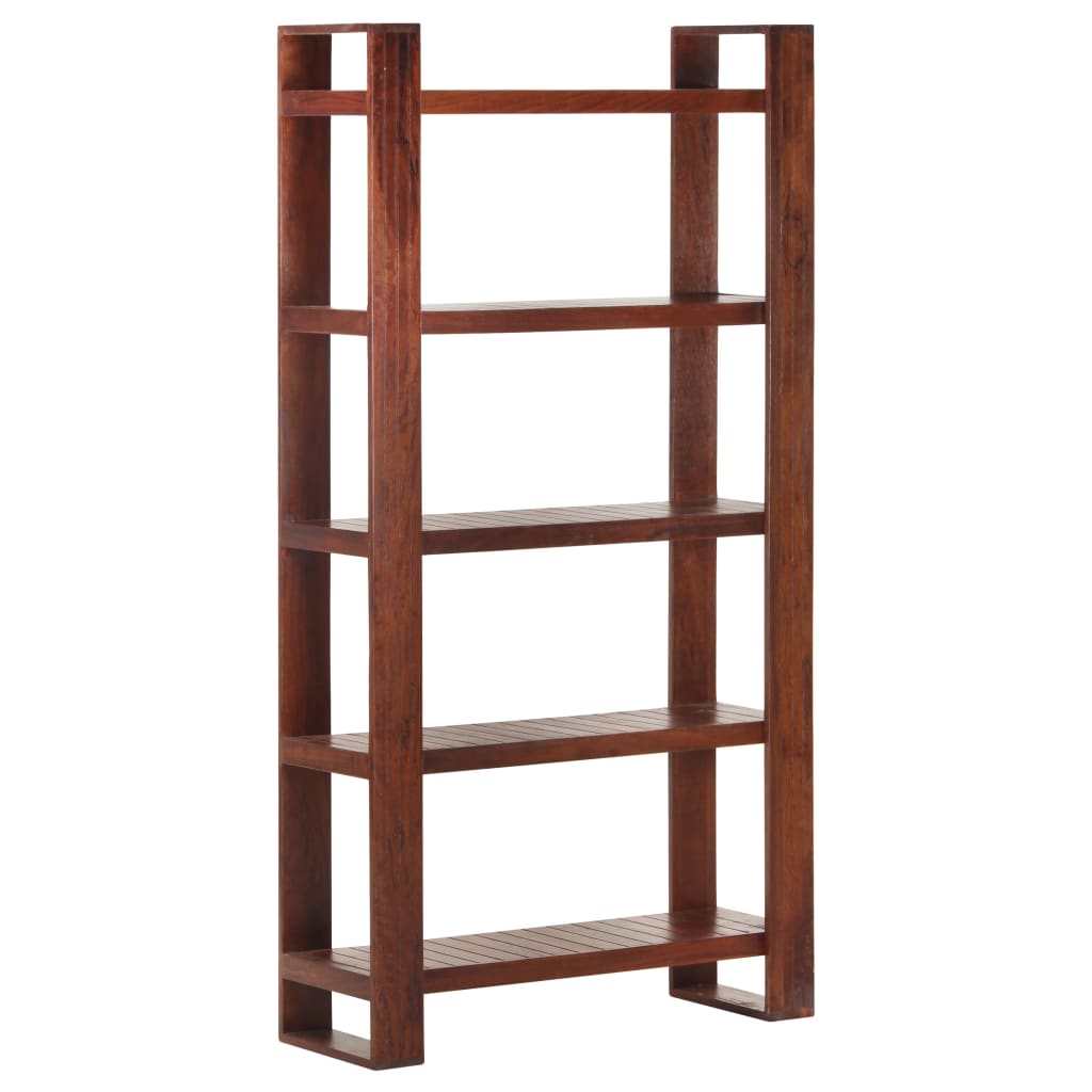 Book Cabinet Honey Brown 85x30x166 cm Solid Acacia Wood