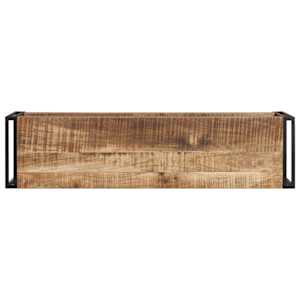 TV stolek 120 x 30 x 40 cm hrubé mangovníkové dřevo - obrázek 3