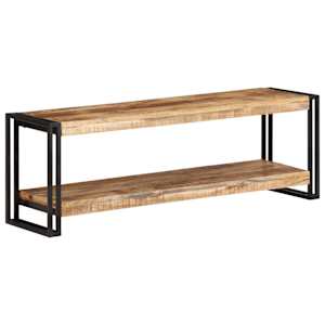 TV stolek 120 x 30 x 40 cm hrubé mangovníkové dřevo - obrázek 7