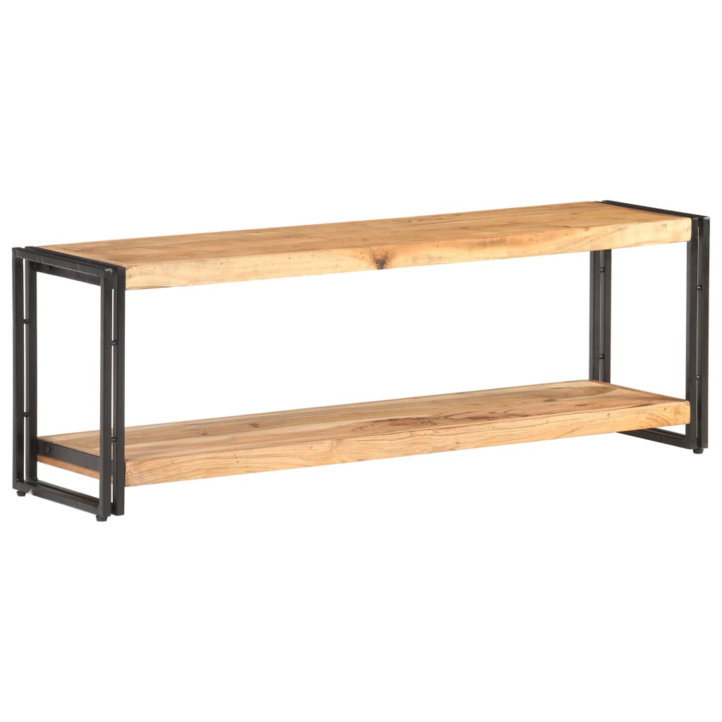 vidaXL Meuble TV 120x30x40 cm Bois d'acacia massif