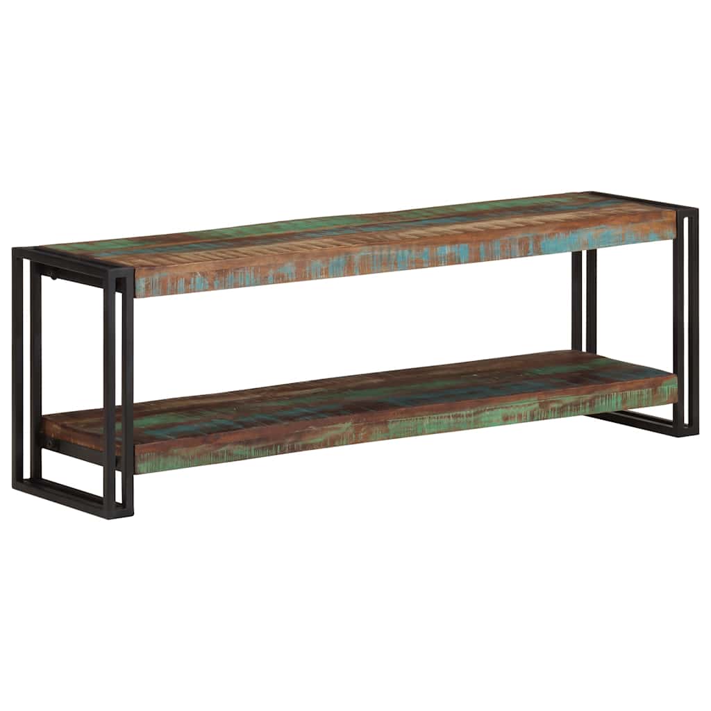 vidaXL Comodă TV, 120 x 30 x 40 cm, lemn masiv reciclat