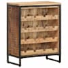vidaXL veinikapp 62 x 33 x 78,5 cm, toekas mangopuit